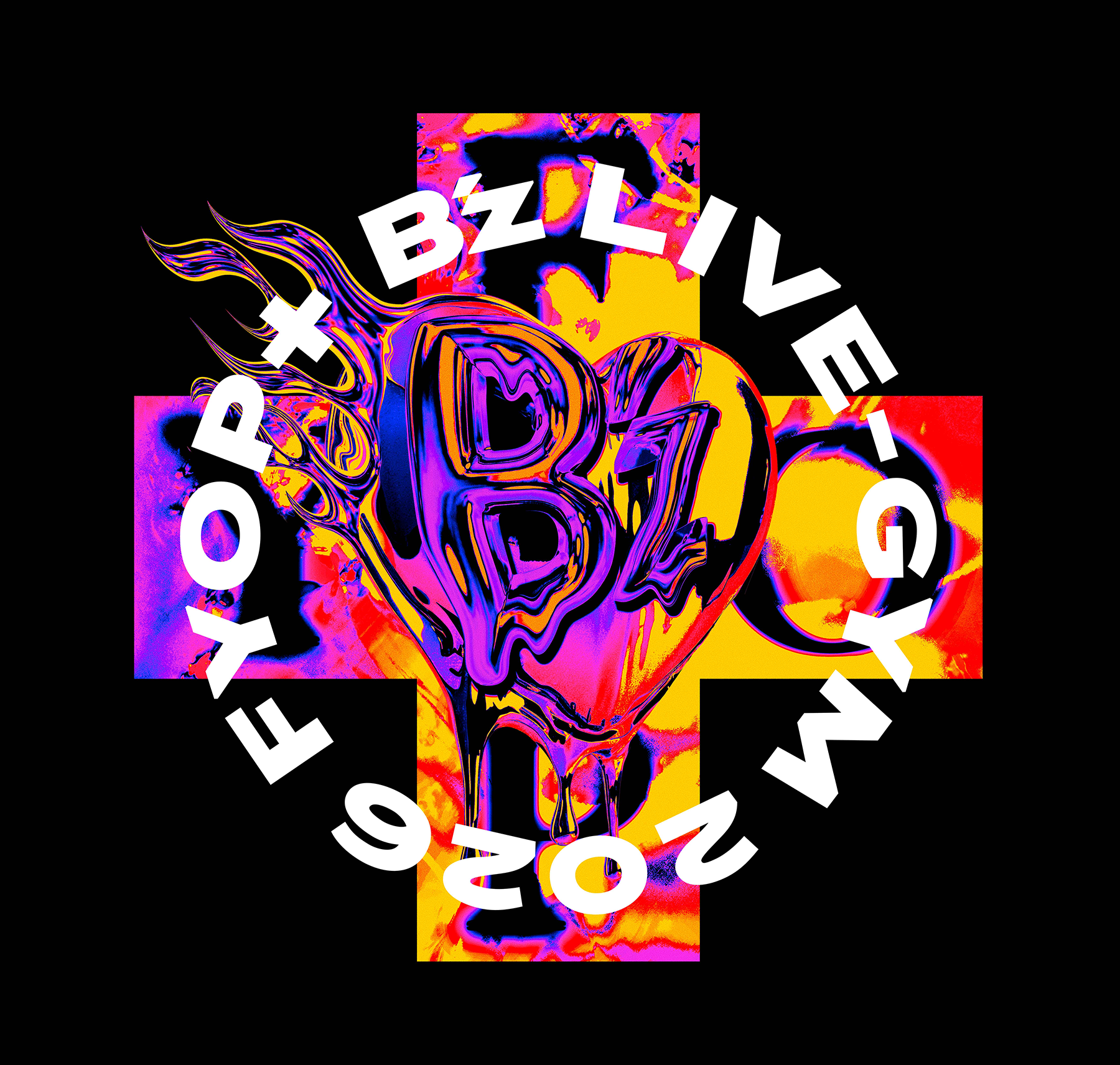 FYOP＋B'z LIVE GYM 2026 Tour Logo