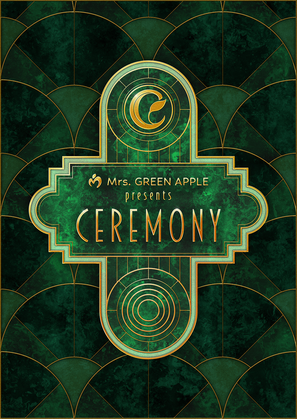 Mrs. GREEN APPLE presents 『CEREMONY』ツアーロゴ